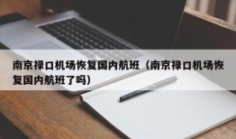 南京禄口机场恢复国内航班（南京禄口机场恢复国内航班了吗）