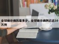 全球确诊病历是多少，全球确诊病例已达10万例