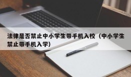 法律是否禁止中小学生带手机入校（中小学生禁止带手机入学）