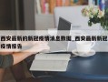 西安最新的新冠疫情消息数据_西安最新新冠疫情报告