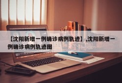 【沈阳新增一例确诊病例轨迹】,沈阳新增一例确诊病例轨迹图